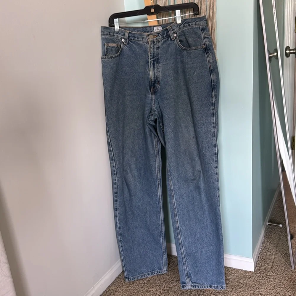 Calvin Klein Jeans baggy fit blue jeans - Picture 2 of 6